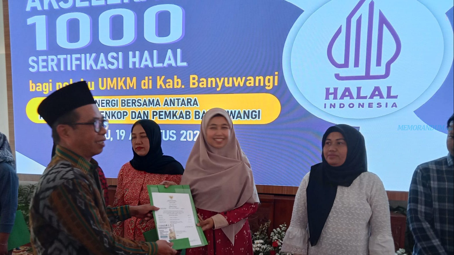 BPJH Kemenag Apresiasi Banyuwangi, Terdapat 5.150 UMK yang Sudah Bersertifikat Halal