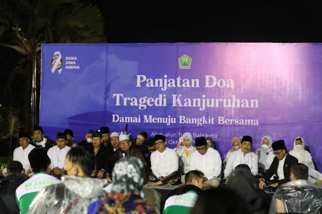 40 Hari Tragedi Kanjuruhan, Jajaran Pemkot Malang Berpakaian Nuansa Hitam