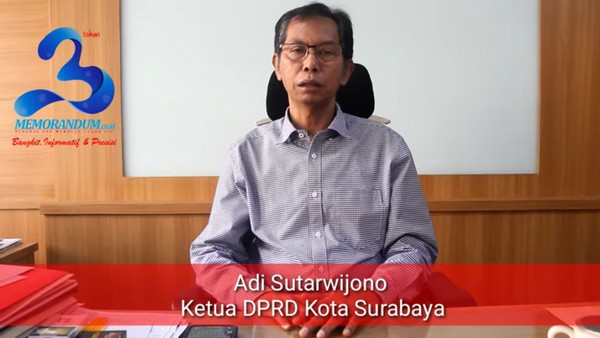 Ketua DPRD Surabaya Mengucapkan Selamat HUT ke-3 Memorandum.co.id
