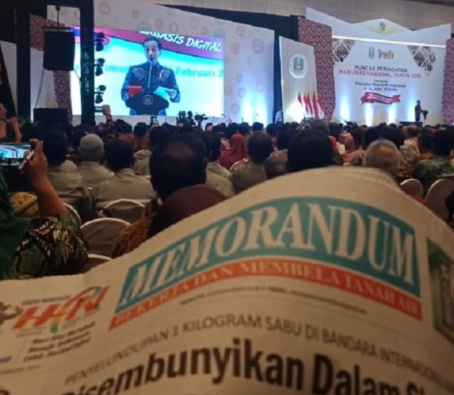 Jokowi Hadiri Acara Puncak HPN 2019