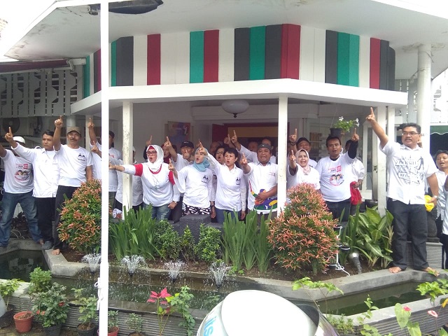 Jelang Coblosan, Alumni SMA/SMK Serukan Berbaju Putih