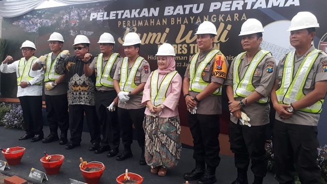 Resmikan Gedung Fasilitas Pelayanan Masyarakat, Kapolres Banjir Apresiasi