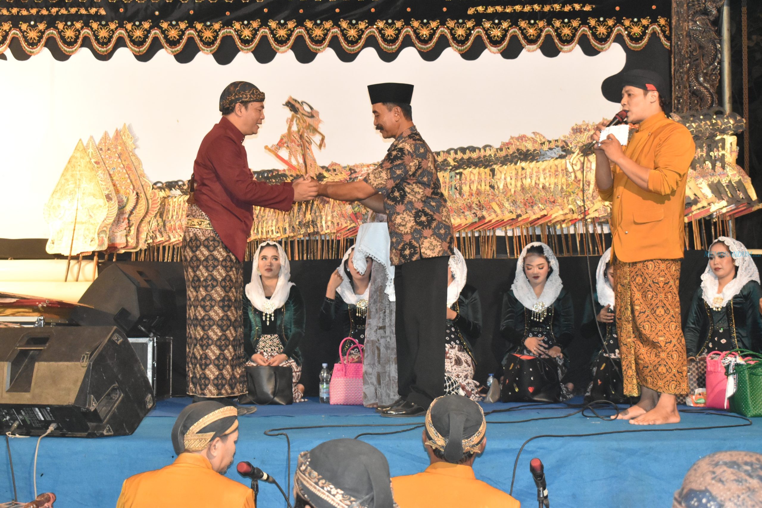 Wujud Syukur, Warga Dusun Besinan Gelar Wayang Kulit Semalam Suntuk