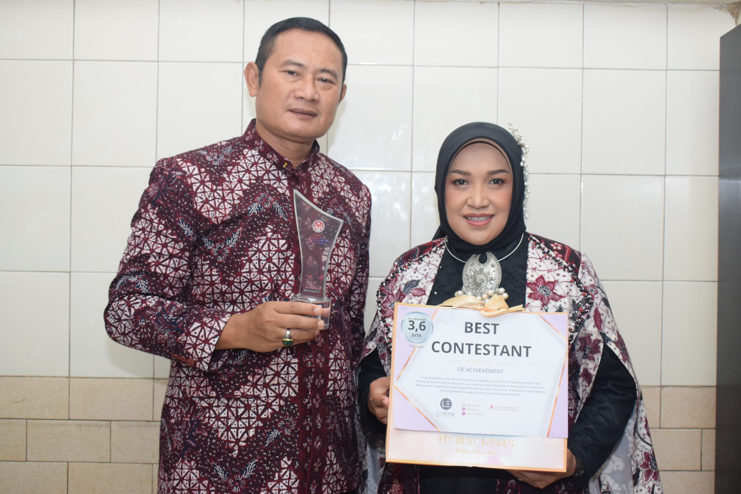 Pak Yes dan Bu Anis Kenalkan Batik Lamongan di Kancah Nasional