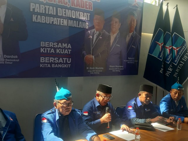 Peringati HUT ke-21, Demokrat Kabupaten Malang Gelar Istighosah
