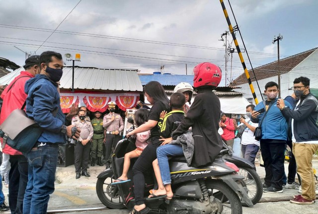 6 Perlintasan KA di Kota Malang Dipasang Rotator dan Sirine