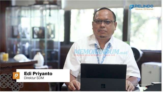 Direktur SDM Pelindo Mengucapkan Selamat HUT ke-52 SKH Memorandum