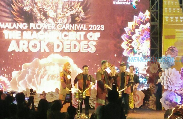 The Magnificent of Arok Dedes Tampil Dalam Malang Flower Carnival