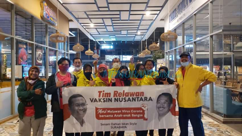 Relawan Vaknus Senam Dahlan Iskan Kembali Berangkat ke Jakarta
