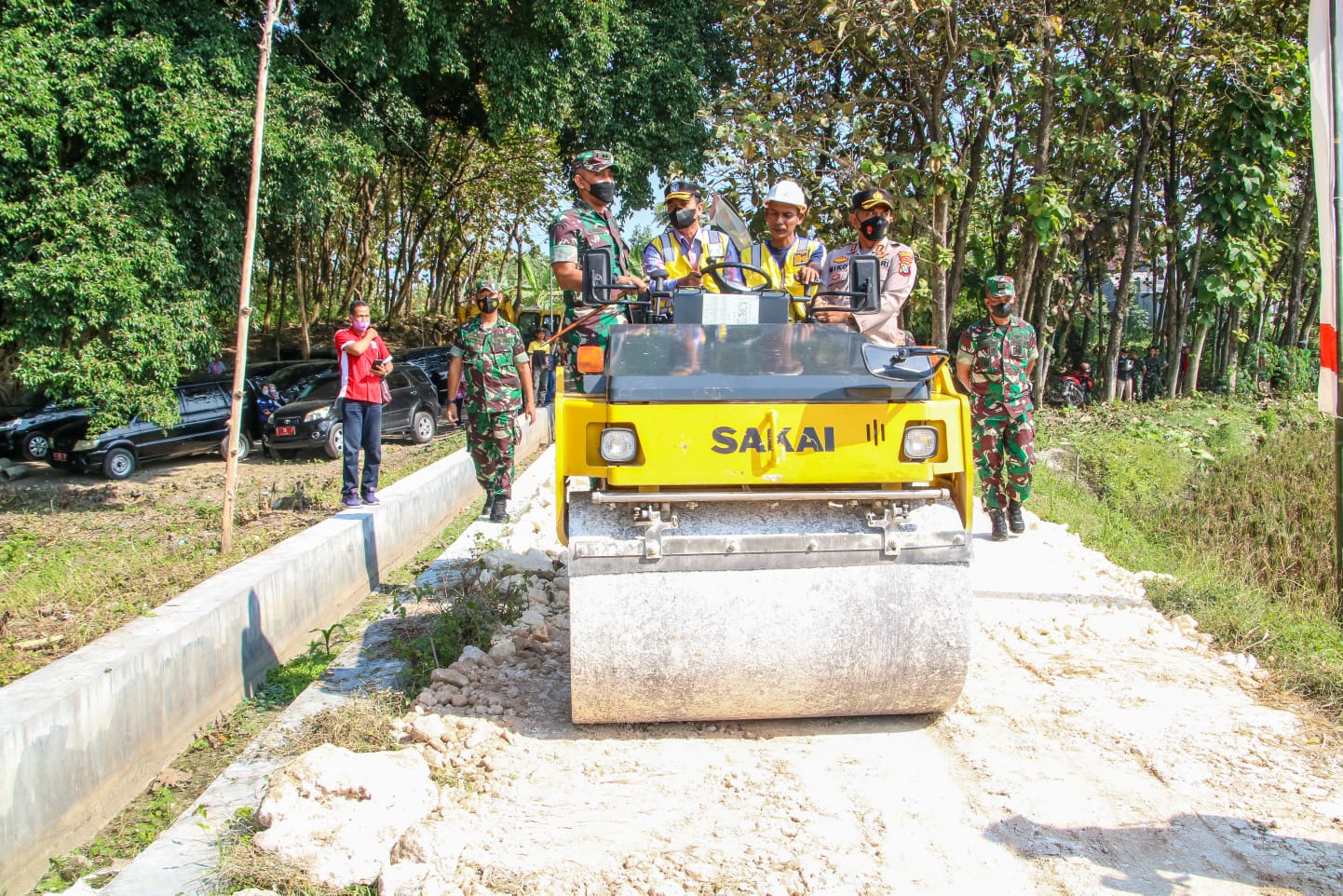 PraTMMD ke-114 Dimulai, Kolaborasi Pemkab Lamongan dan TNI Membangun Desa