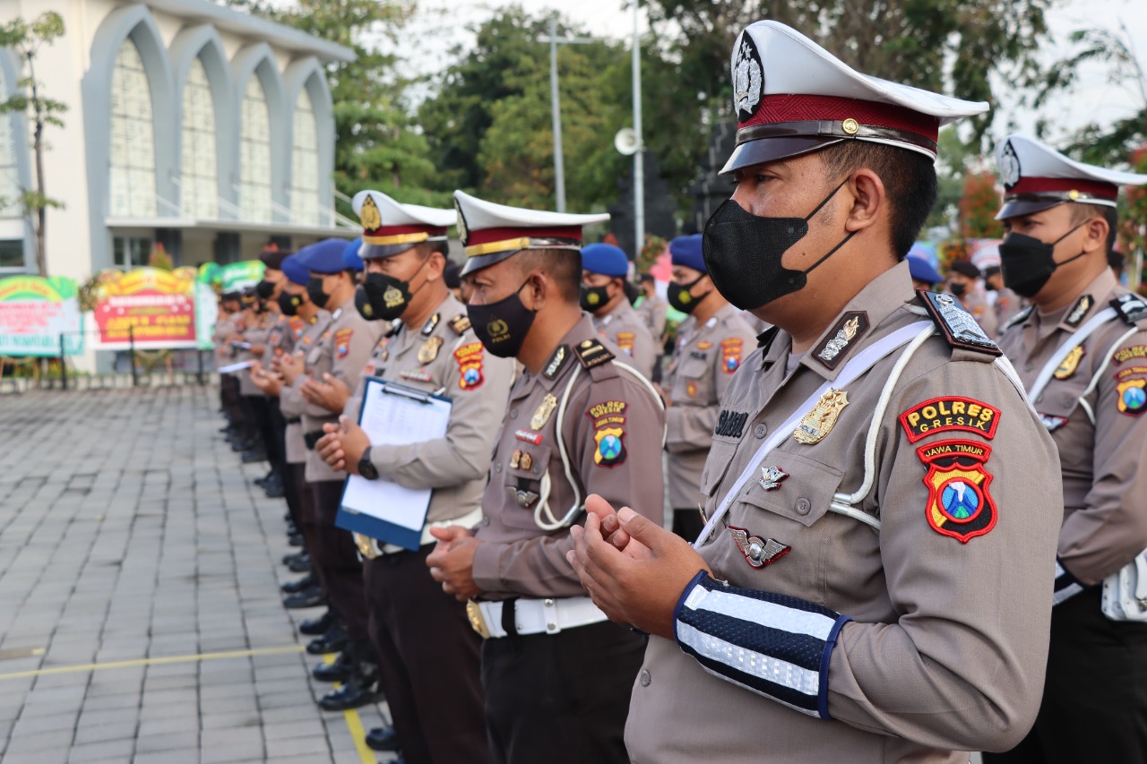 Kapolres Gresik Minta Jajaran Tingkatkan Antisipasi Gangguan Kamtibmas