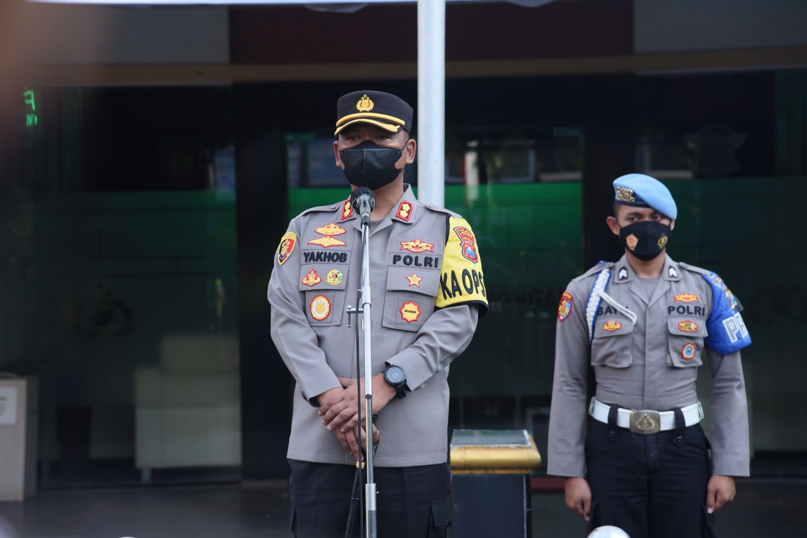 Kapolres Lamongan Pimpin Pengamanan Tasyakuran dan Doa Bersama PSHT