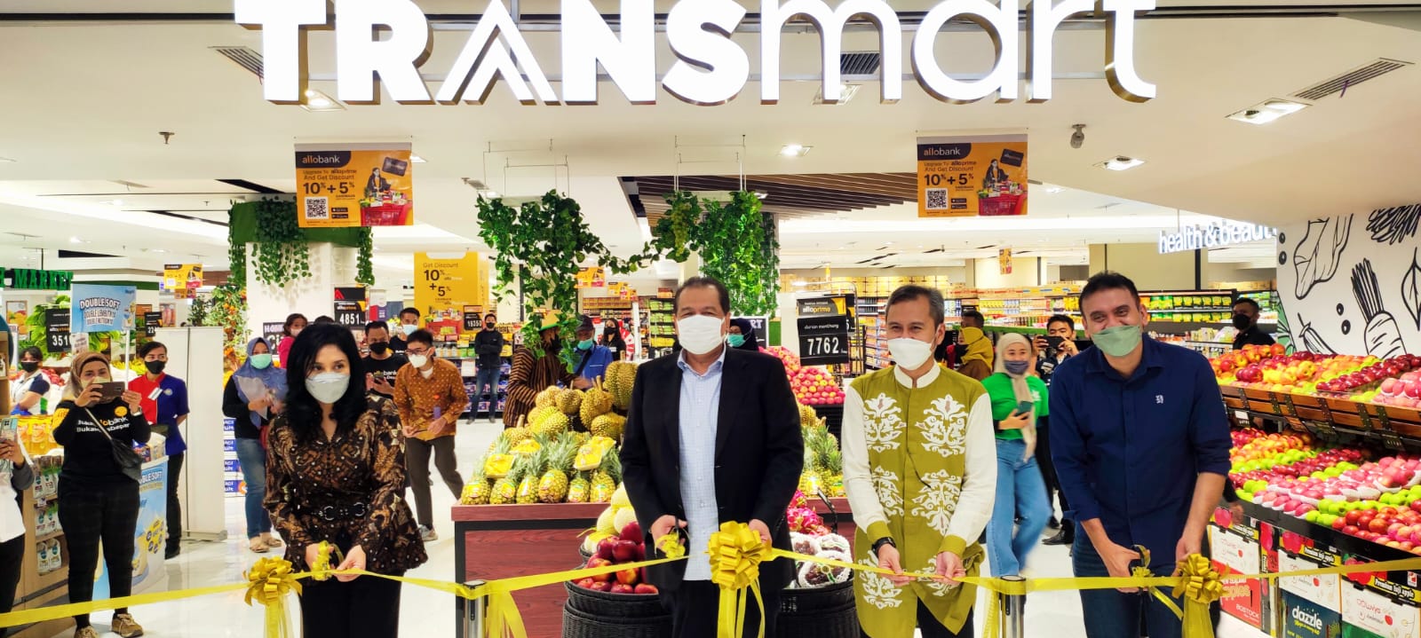 Gerai ke-135 Transmart Diresmikan di Trans Icon Mall Surabaya