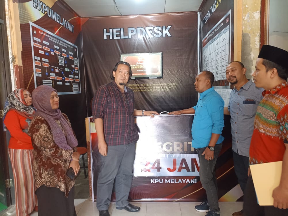 KPU Jatim Pantau Helpdesk 38 KPU Kabupaten/Kota