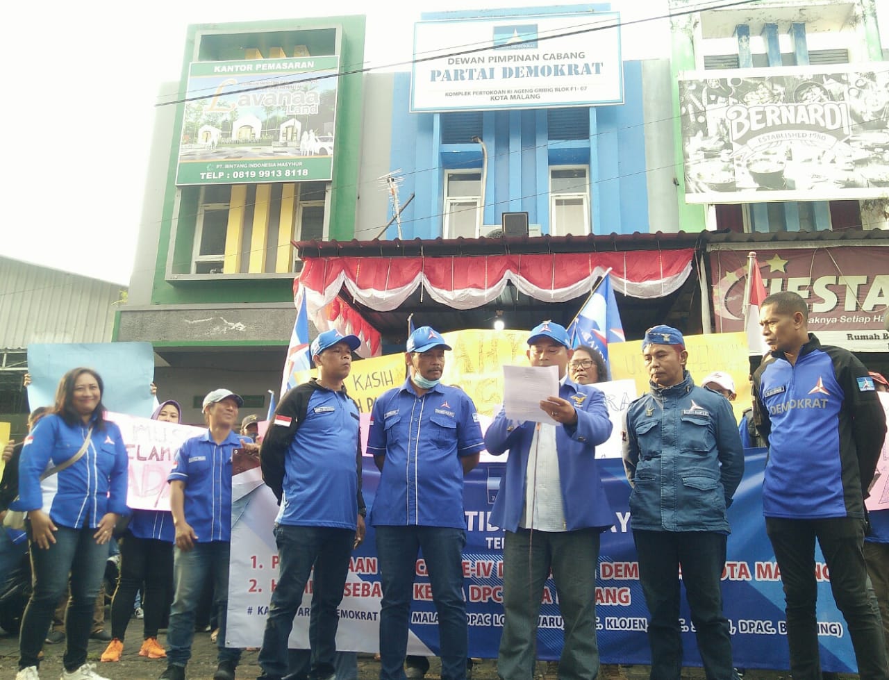 Empat DPAC Partai Demokrat Kota Malang Mosi Tidak Percaya