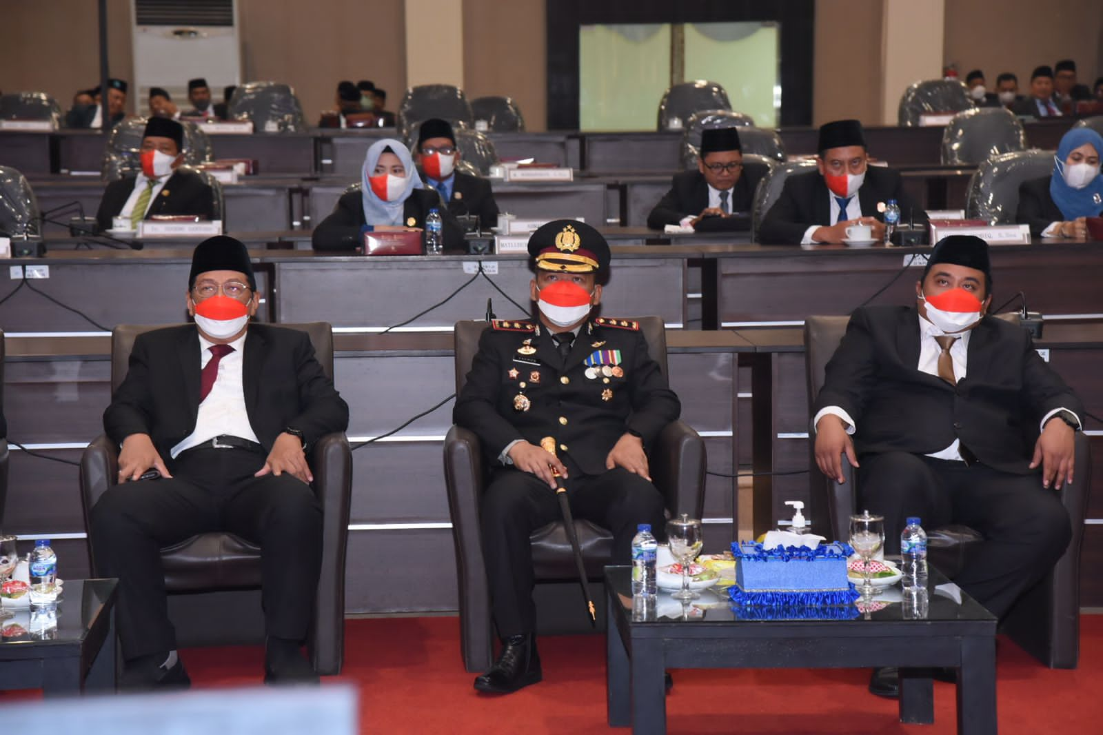 Kapolres Lamongan Hadiri Paripurna Dengarkan Pidato Kenegaraan Presiden