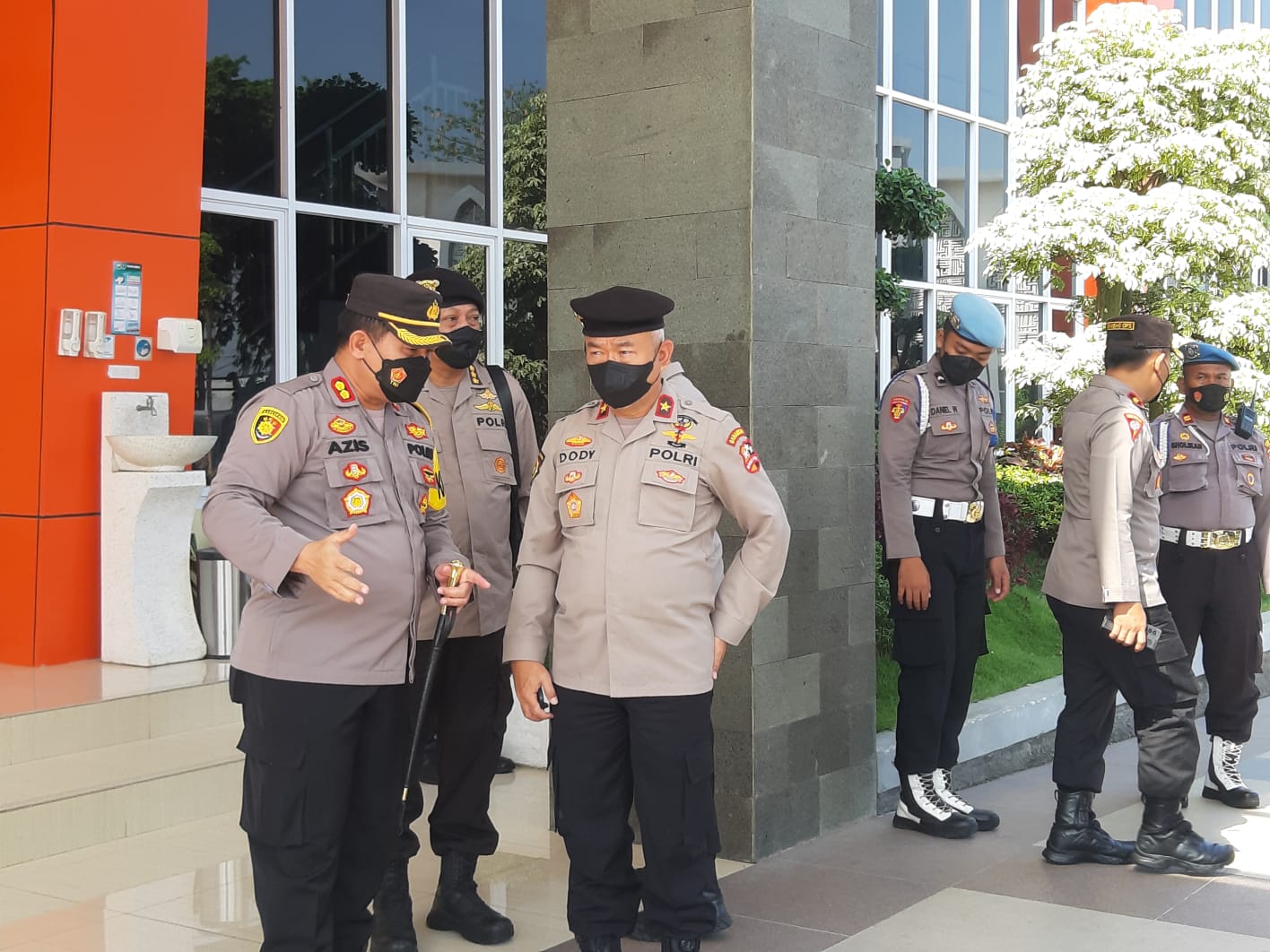 Polres Gresik Terima Kunjungan Tim Supervisi Asistensi Korsabhara Baharkam Polri