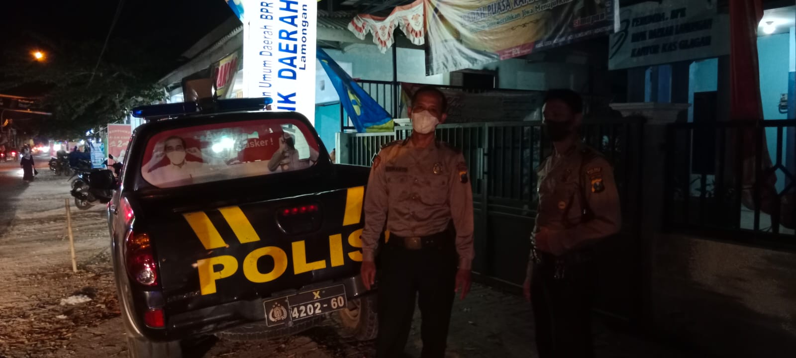 Cegah Kriminalitas, Polisi Gencarkan Patroli Perbatasan Lamongan