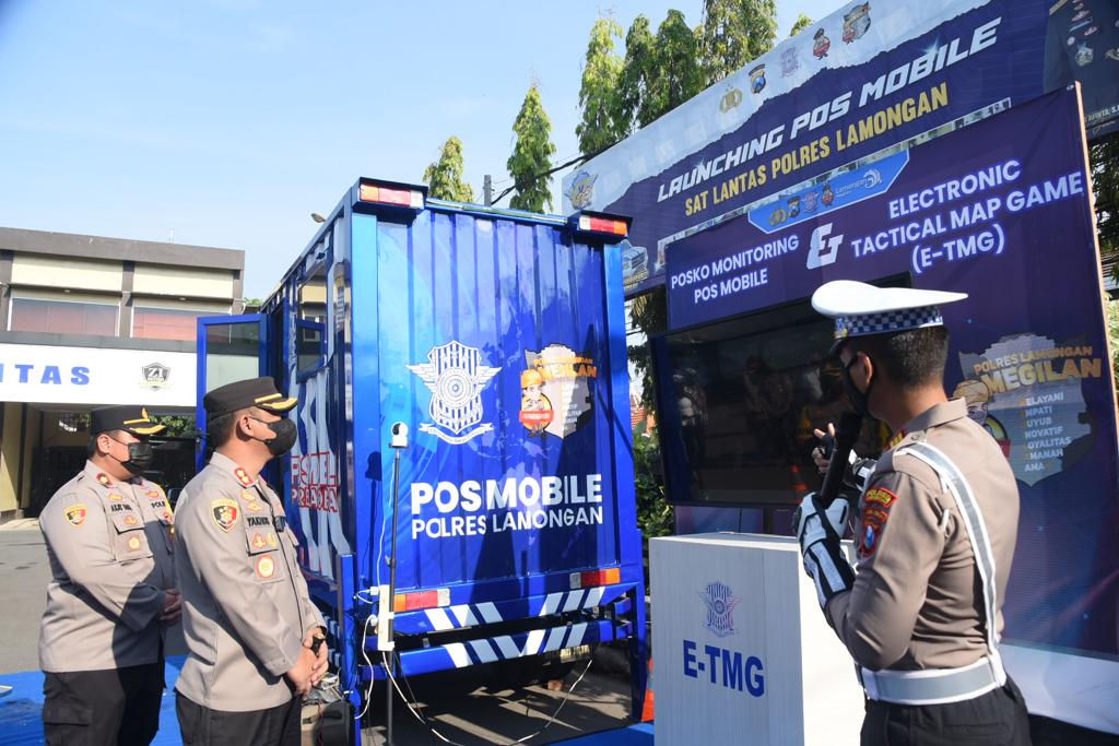 Launching Pos Mobile Satlantas Polres Lamongan, AKBP Yakhob: Urai Kemacetan dan Tekan Kecelakaan