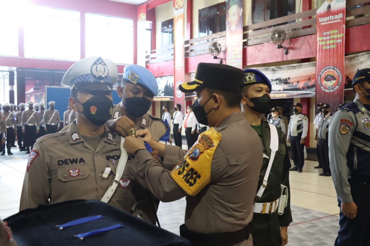 Pimpin Apel Gelar Pasukan Operasi Zebra Semeru, Ini Pesan Kapolres Blitar ke Anggota