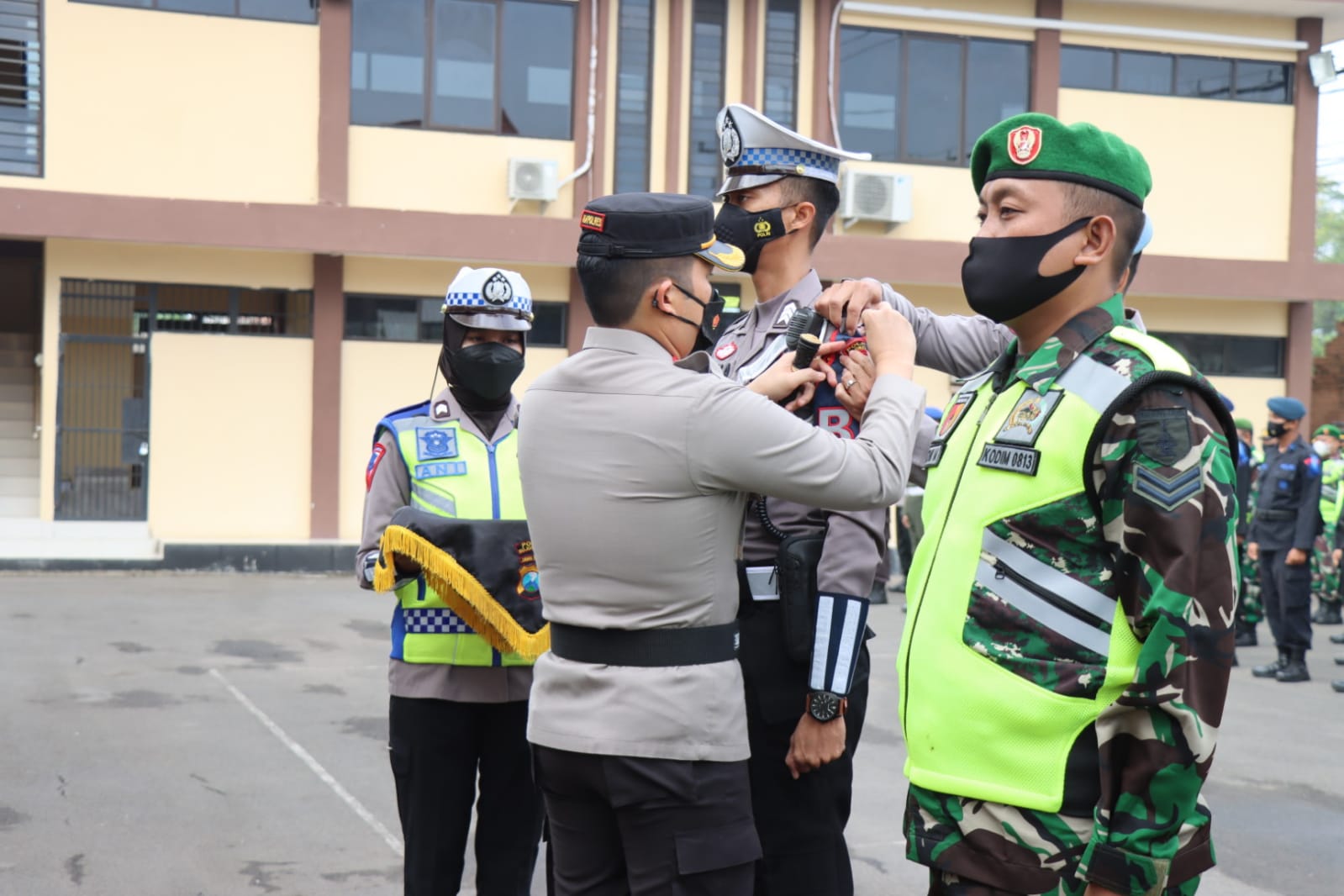 Kapolres Bojonegoro Pimpin Apel Gelar Pasukan Operasi Zebra Semeru 2022