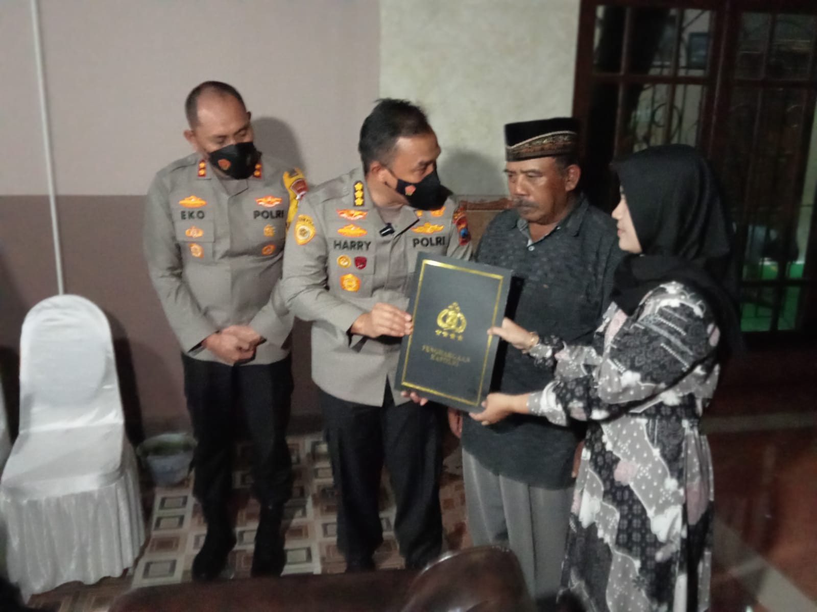 Almarhum Bripka Andik Purwanto Peroleh Kenaikan Pangkat Luar Biasa dari Kapolri