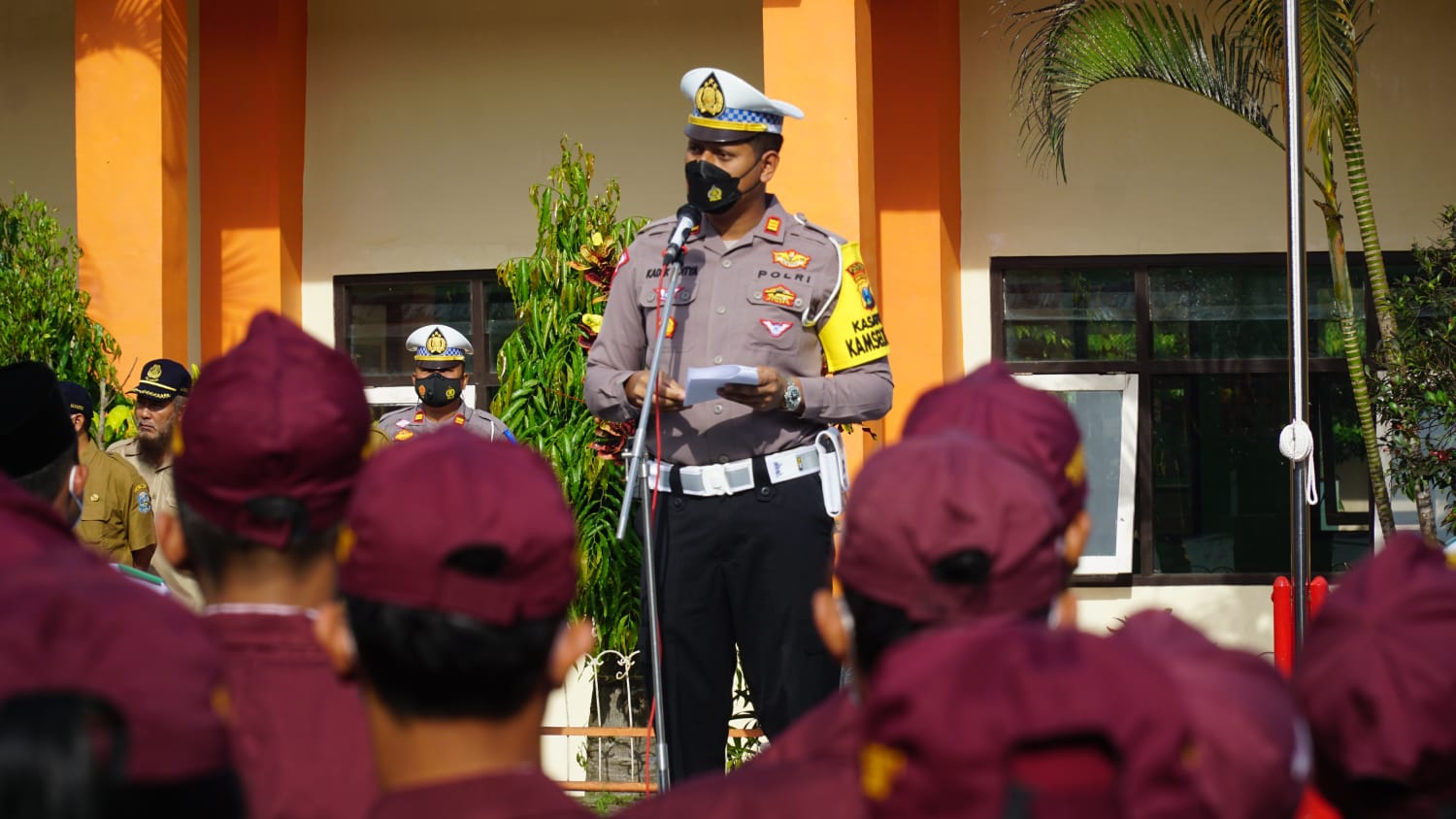 Police Goes To School, Polres Blitar Ajak Pelajar Tertib Berlalulintas