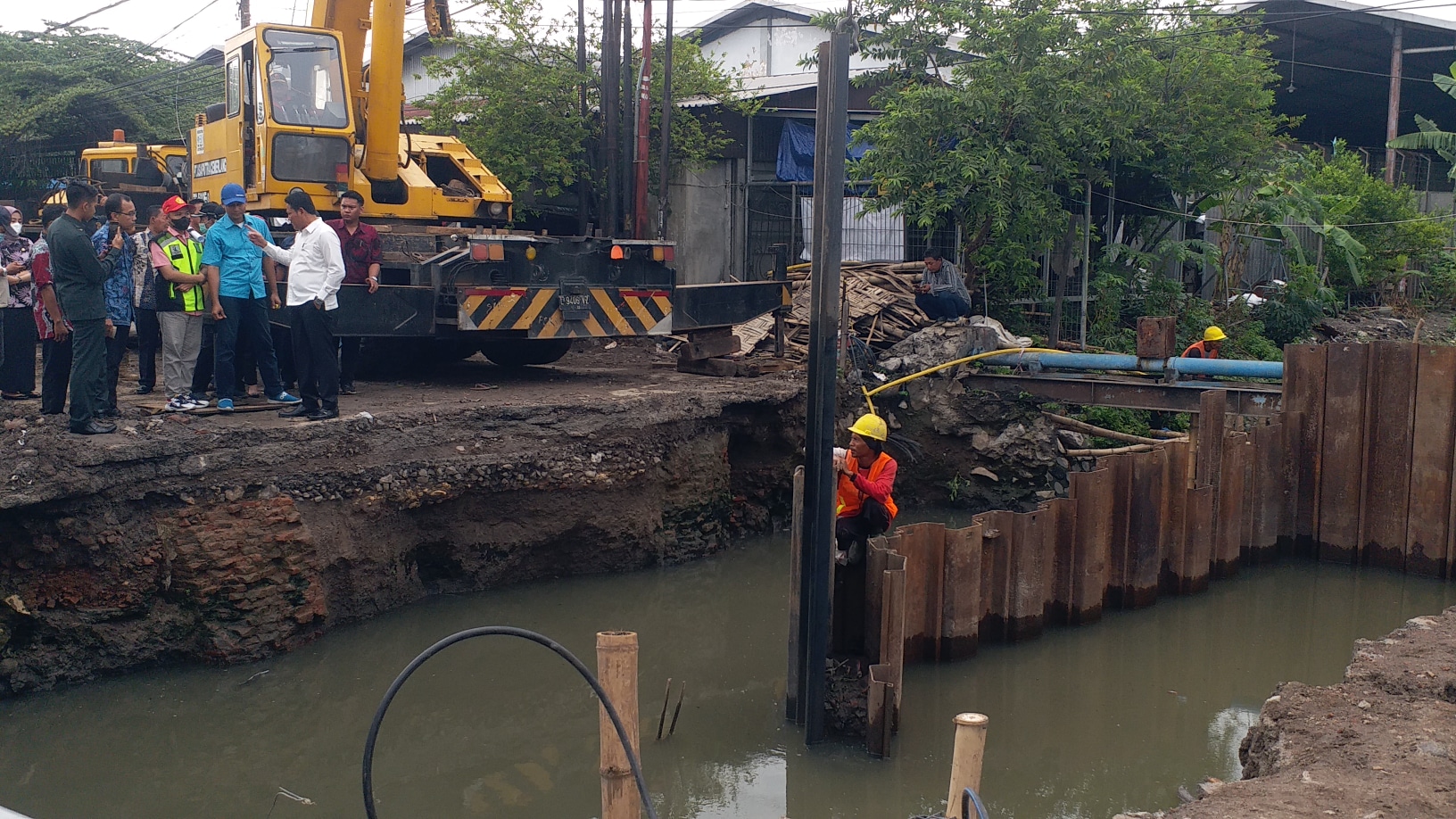 Kontraktor Jembatan Cantel: Banyak Kendala di Lapangan