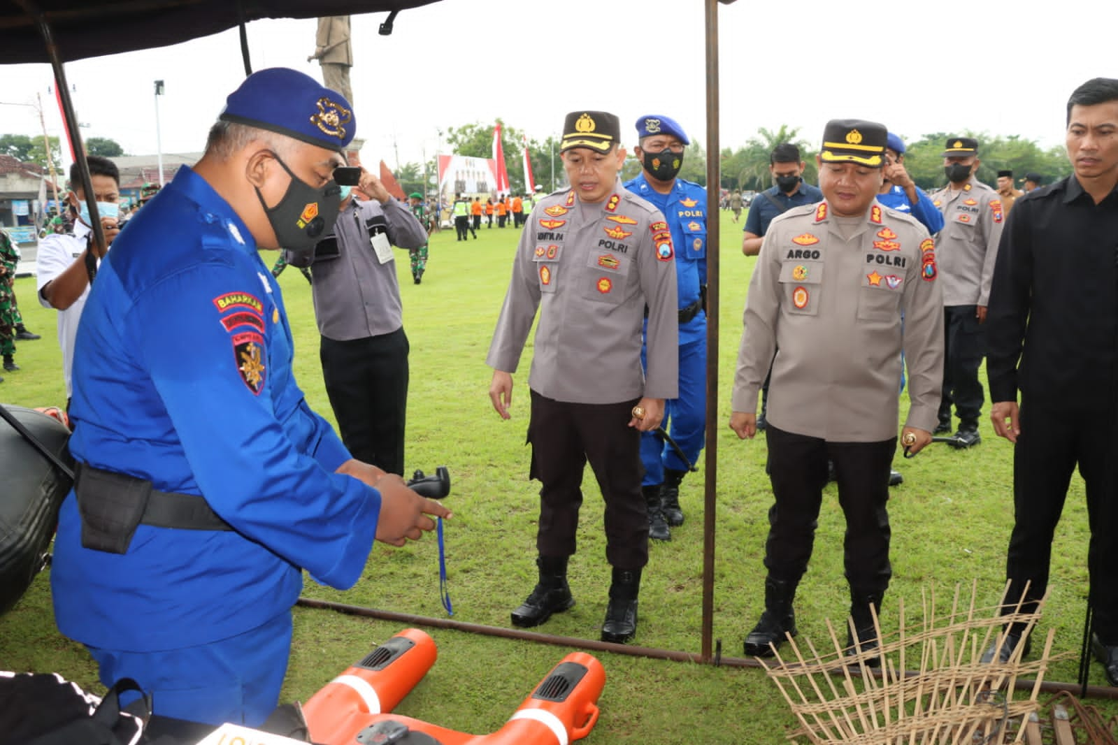 Polres Blitar Tanggap Bencana