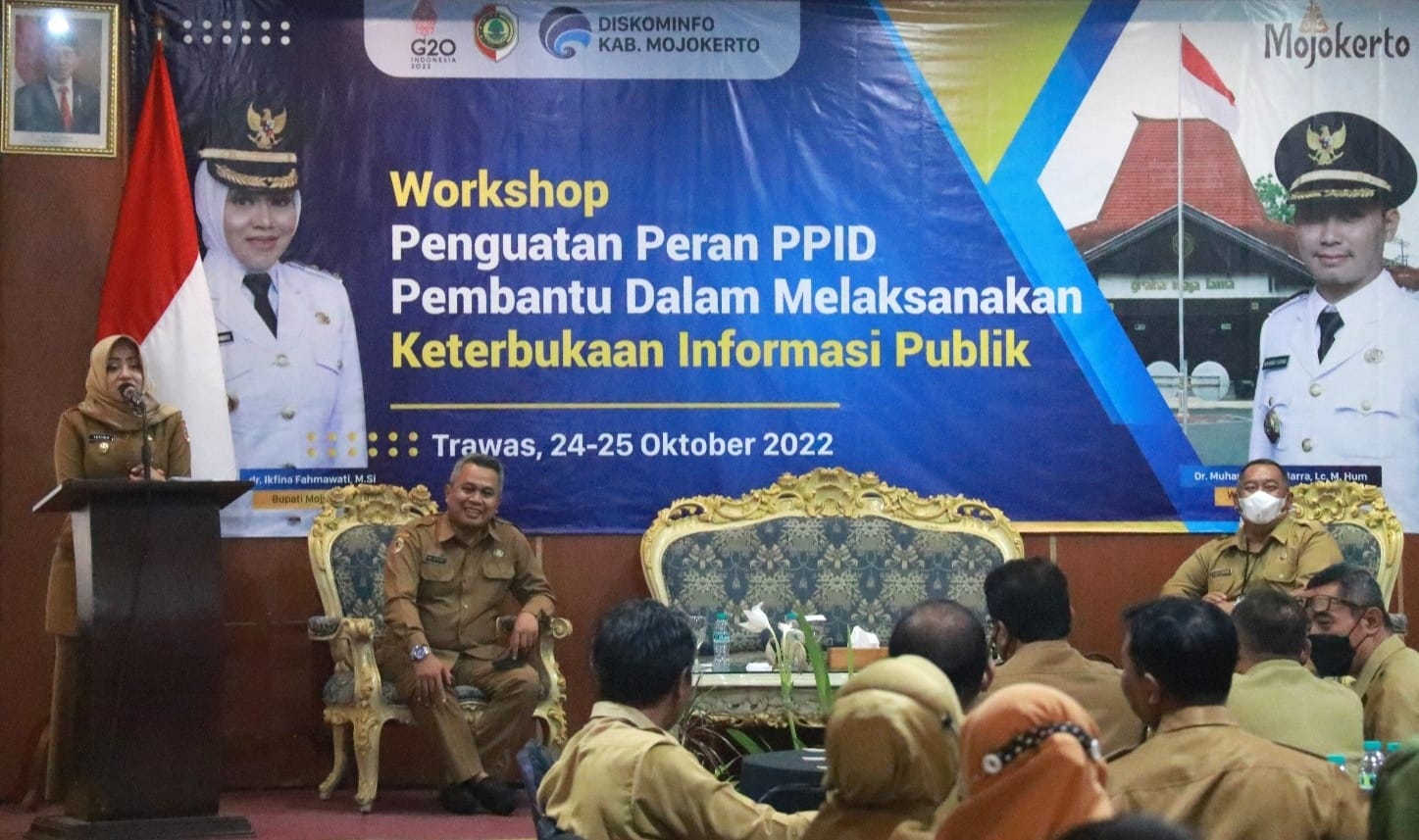 Pemkab Mojokerto Maksimalkan Pelayanan Informasi Publik