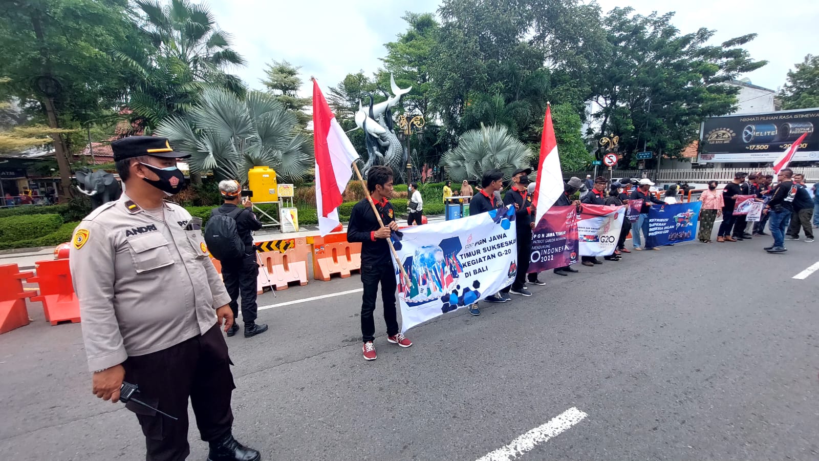 Dukung G20, Patriot Garuda Nusantara Gelar Aksi Damai