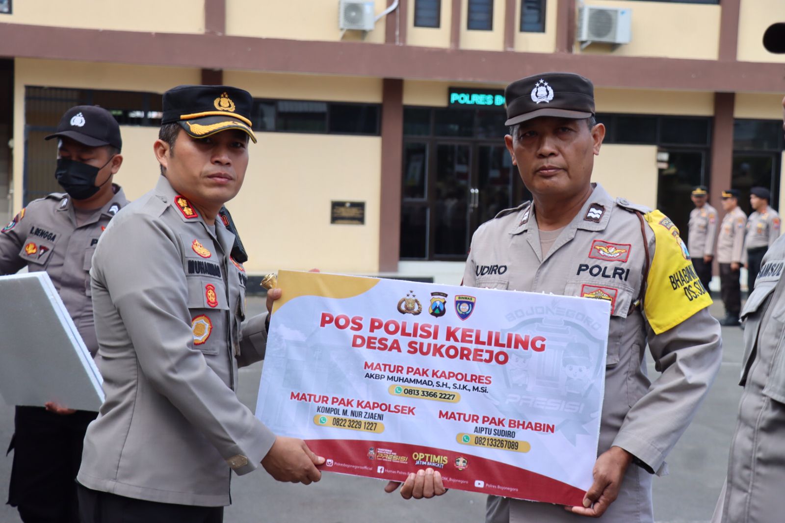 Matur Pak Kapolres dan Matur Pak Kapolsek, Program Polres Bojonegoro Peduli Masyarakat