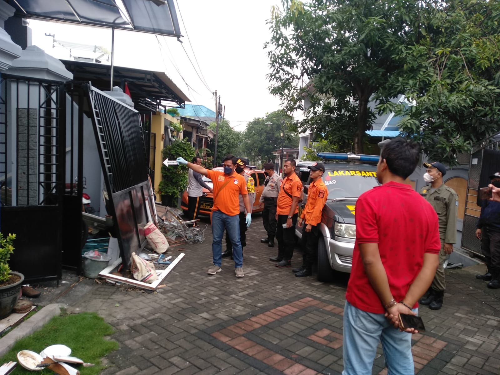 Rumah di Puri Lidah Kulon Meledak, Pasutri Luka Bakar 50 Persen