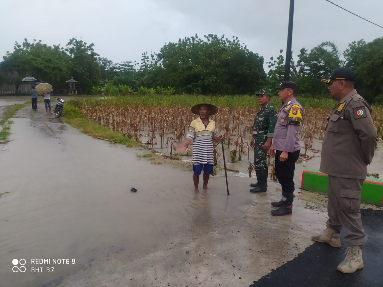 Curah Hujan Tinggi, Polres Bojonegoro Imbau Warga Tetap Waspada