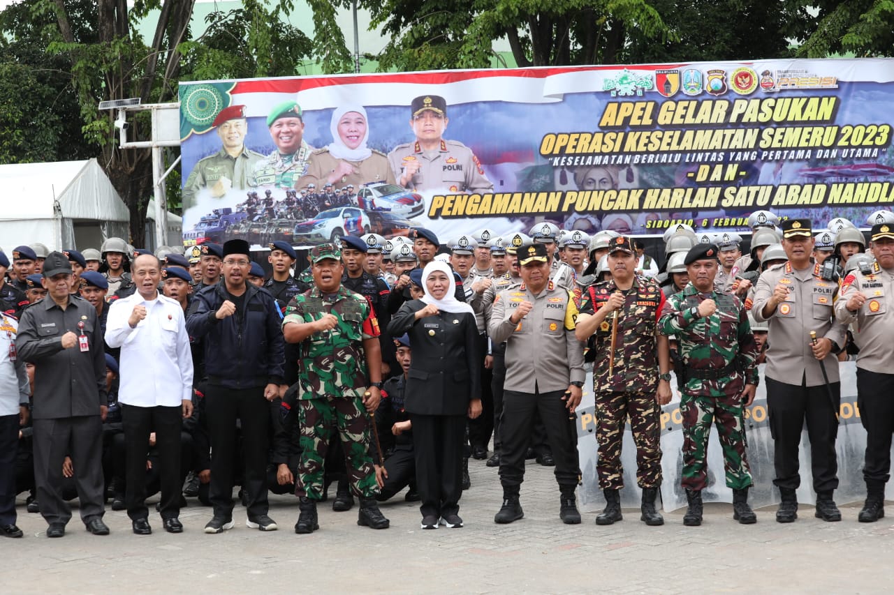 Kawal Harlah 1 Abad NU, 4.500 Petugas Gabungan Diterjunkan