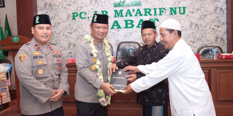 Kapolres Lamongan Silaturahmi ke PCNU Babat