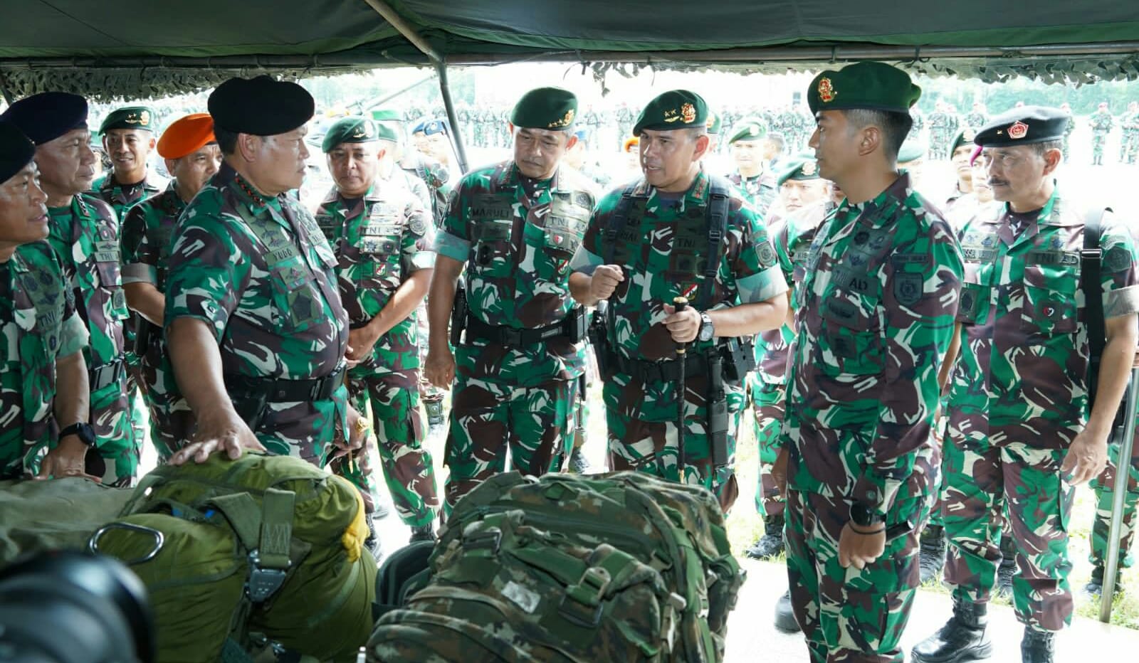 Pimpin Upacara Alih Kodal PPRC, Ini Pesan Panglima TNI