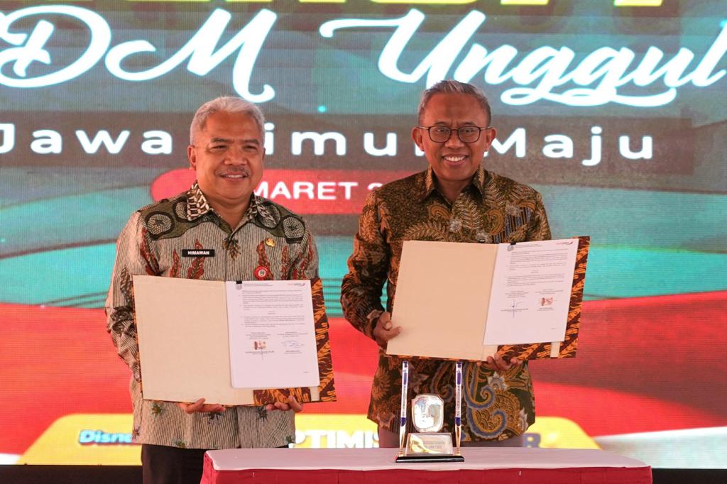 Bank Jatim dan Disnakertrans Teken MoU Penyediaan Tenaga Magang