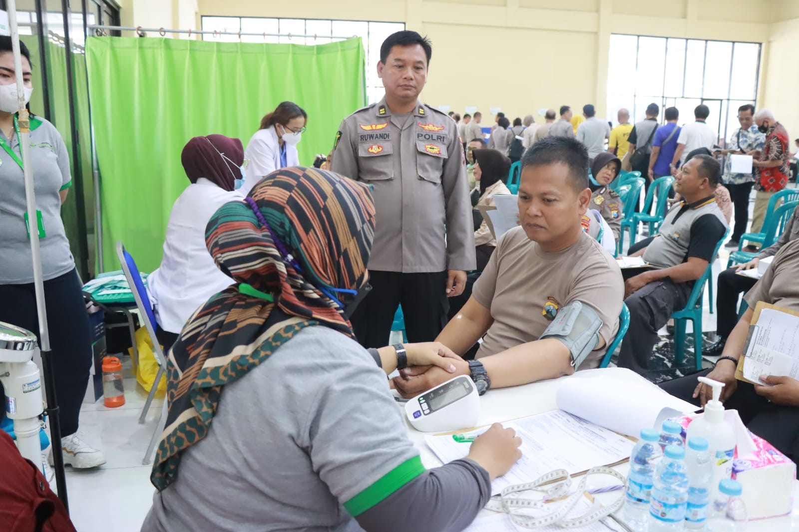 Polresta Sidoarjo Gelar Pemeriksaan Berkala Anggota