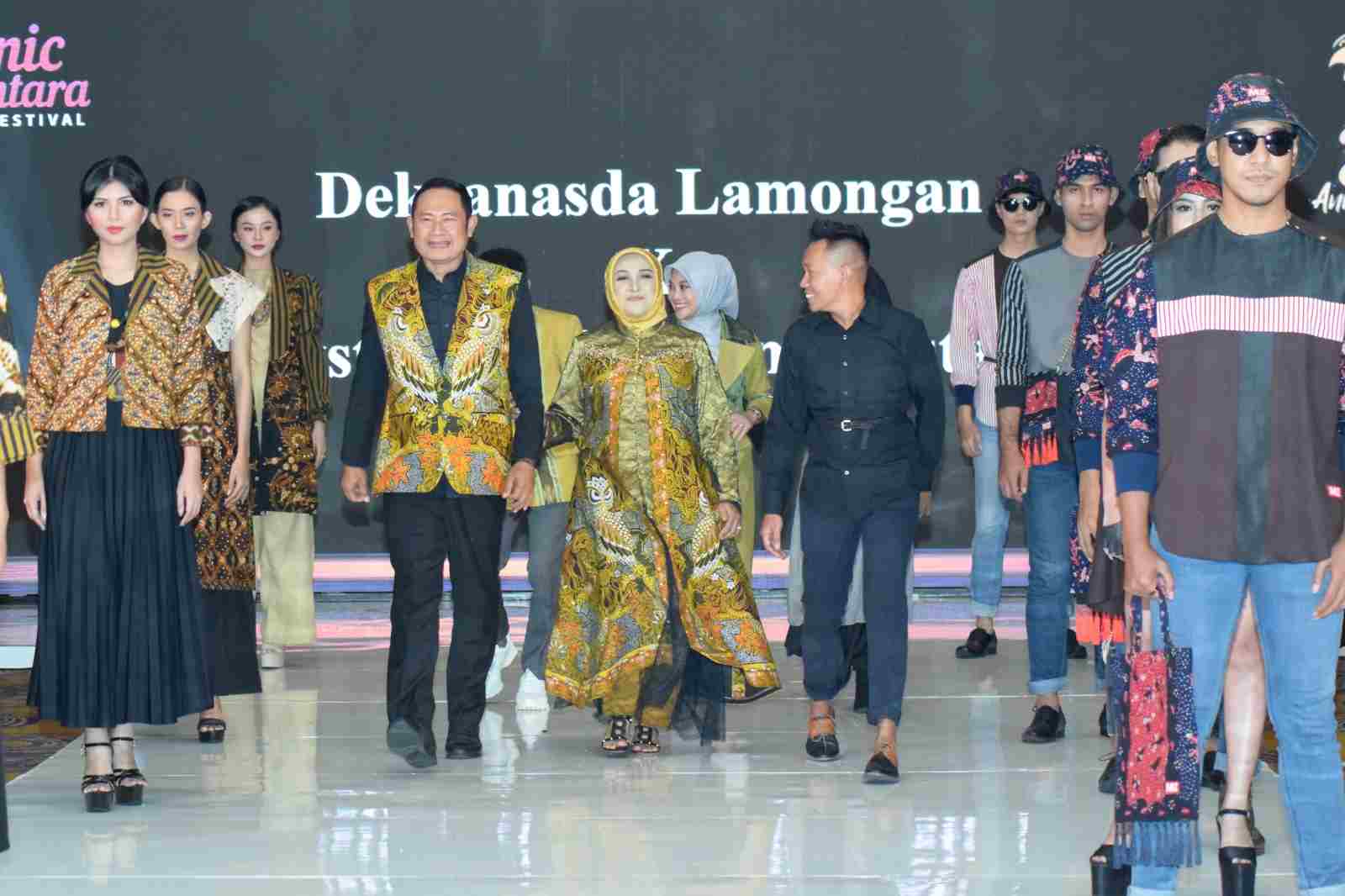 Megilan, Batik Lamongan Tampil di Gelaran Busana Ethnic Nusantara Fashion Festival