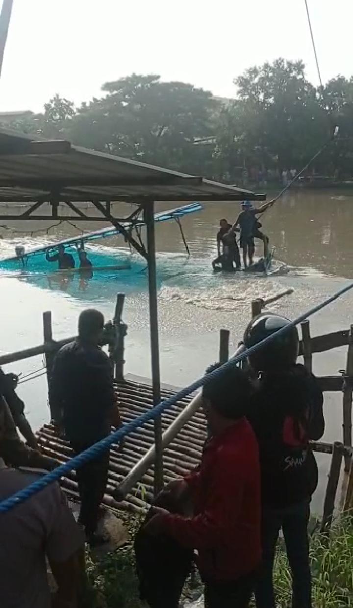 Daftar Nama Korban Perahu Tambang Tenggelam di Sungai Brantas Mastrip