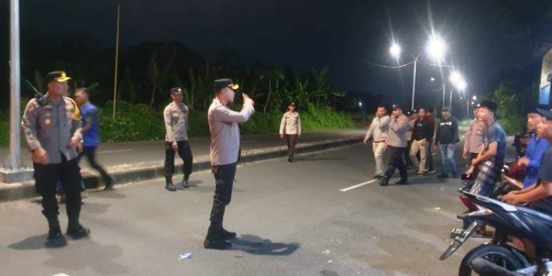 Sepekan Ramadan, Polres Bangkalan Rutin Patroli Malam