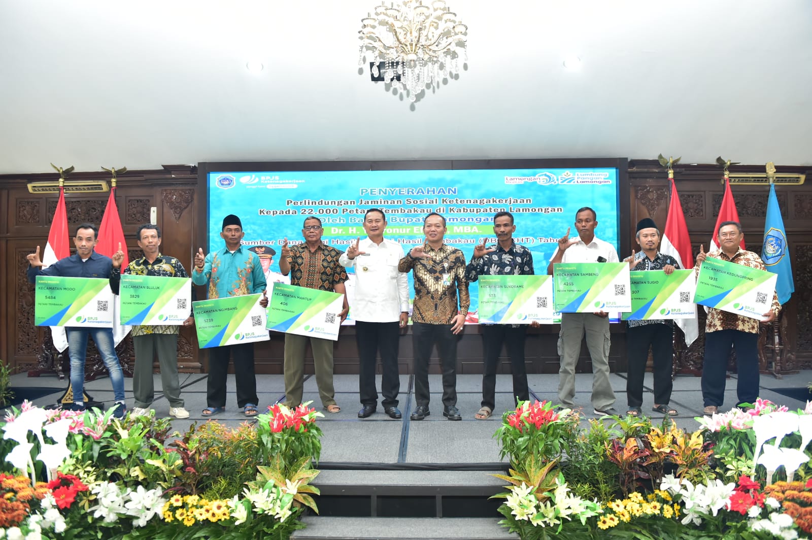 Megilan, Lamongan Jadi Pilot Project Perlindungan Jaminan Sosial Ketenagakerjaan Petani Tembakau Nasional