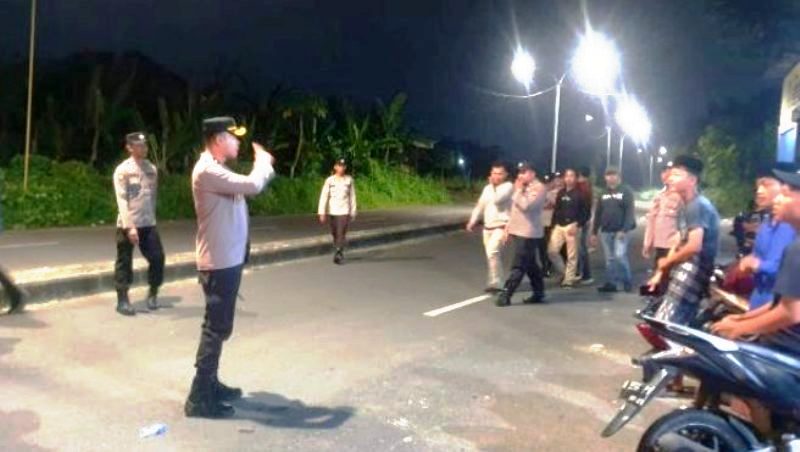Polres Bangkalan Rutin Patroli Dini Hari Selama Ramadan