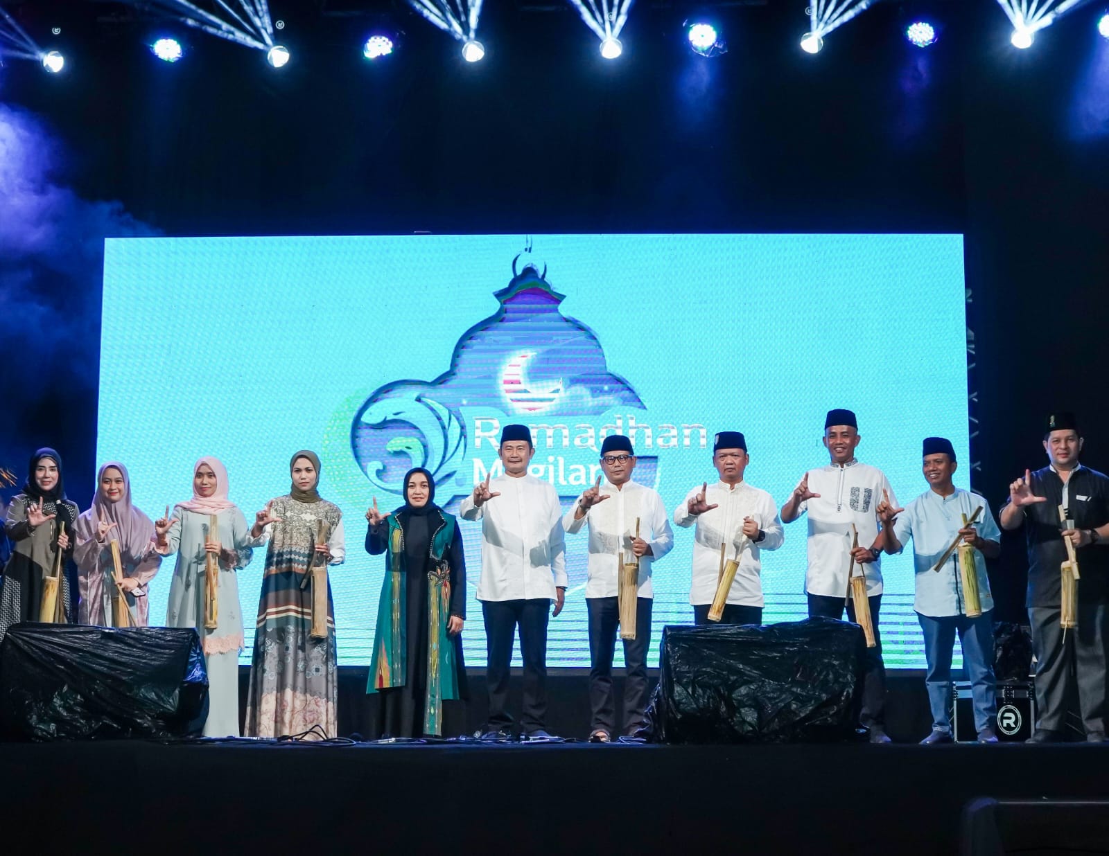 Gus Azmi hingga Gus Miftah Meriahkan Festival Ramadan Megilan 2023