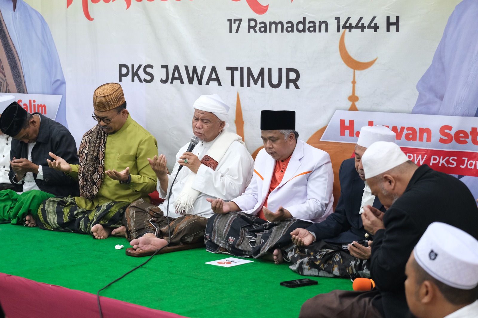 PKS Jatim Peringati Nuzulul Quran Bersama Para Kiai dan Ulama
