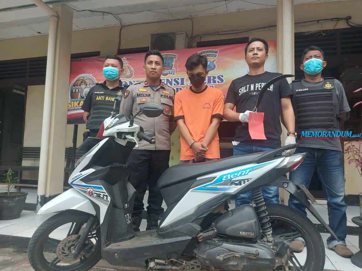 Bandit Motor Bercelurit Ditangkap Polisi