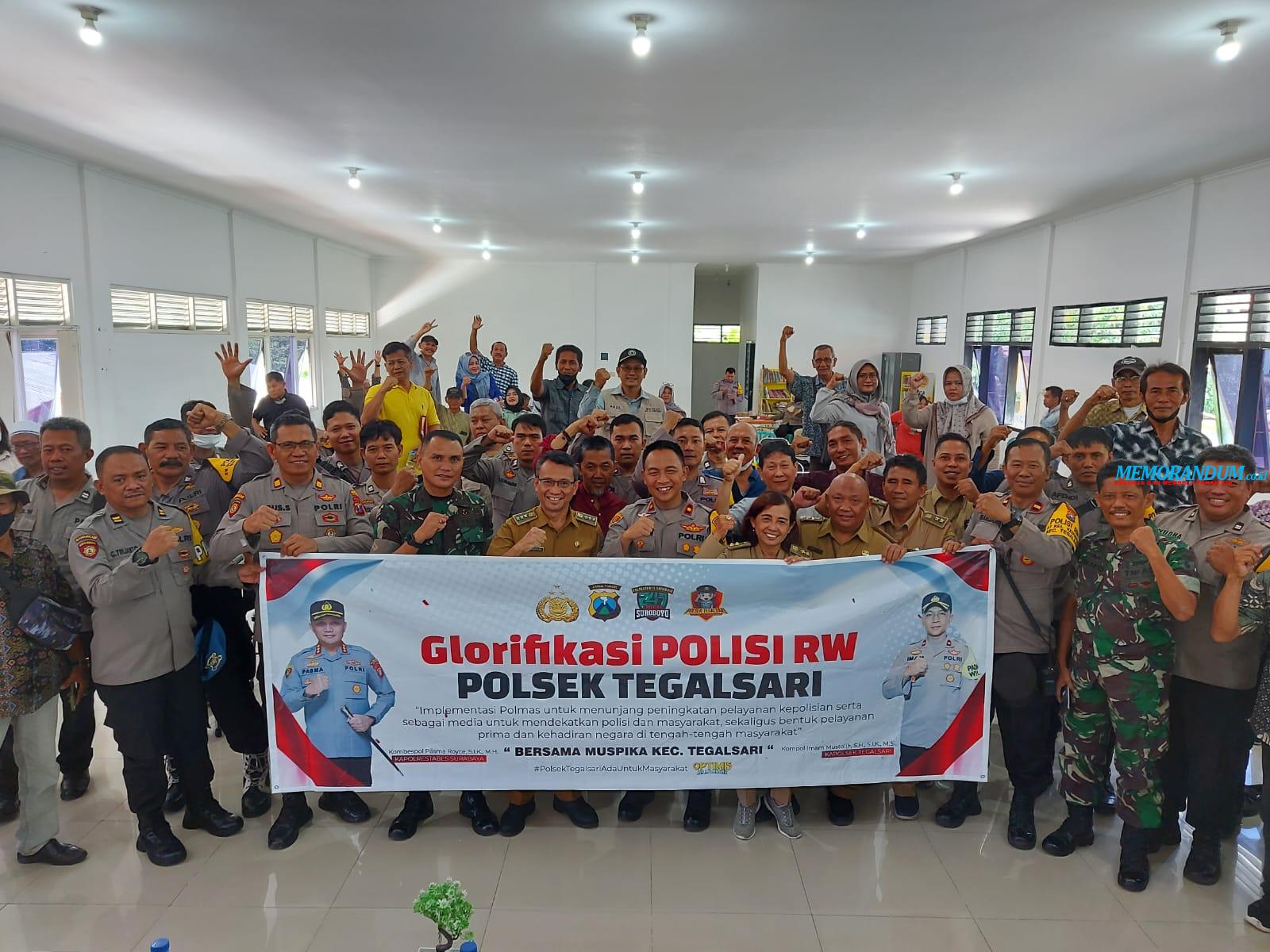 Polsek Tegalsari Geber Program Polisi RW