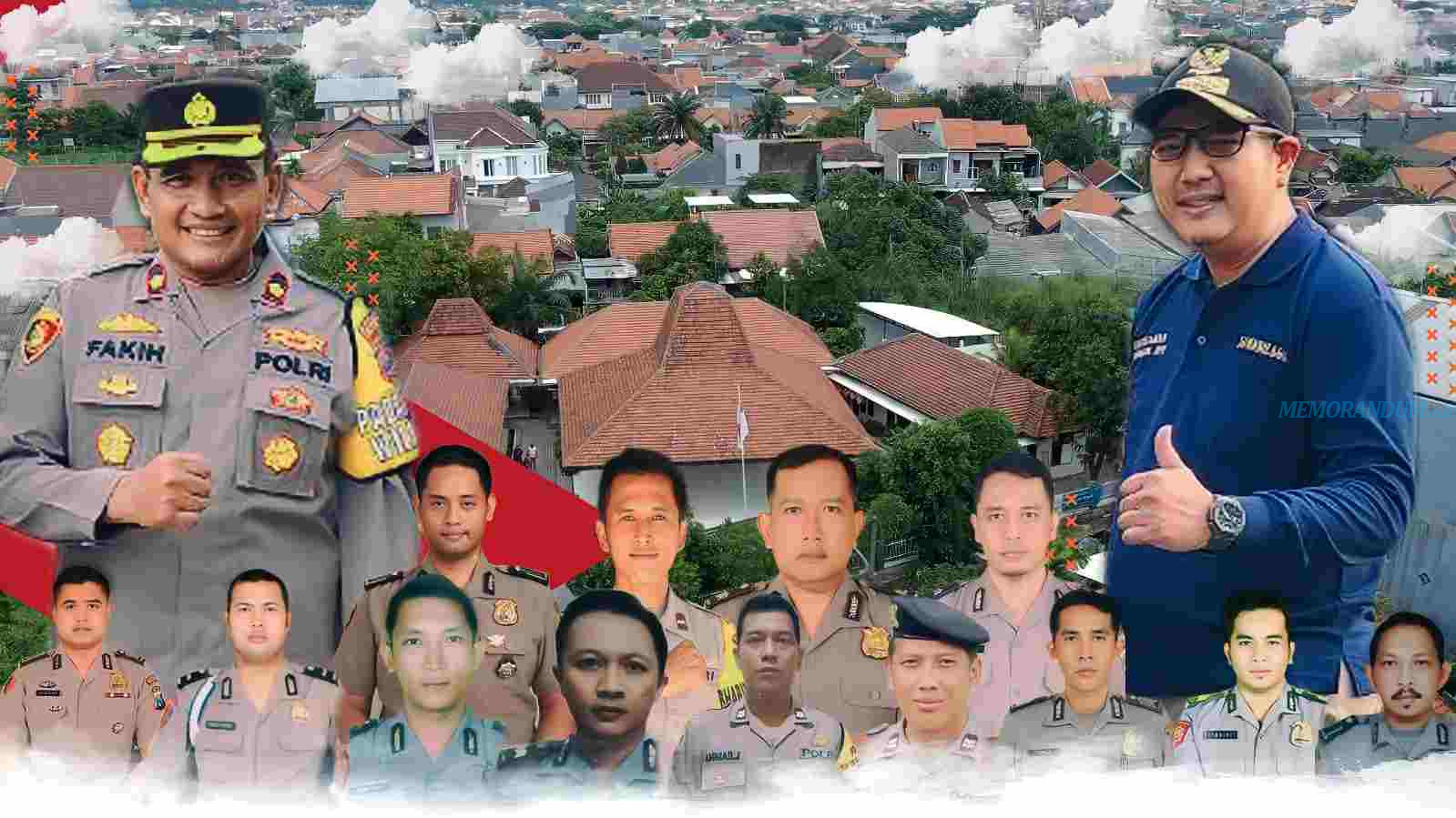 Kapolsek Rungkut Perkenalkan Polisi RW di Kelurahan Medokan Ayu