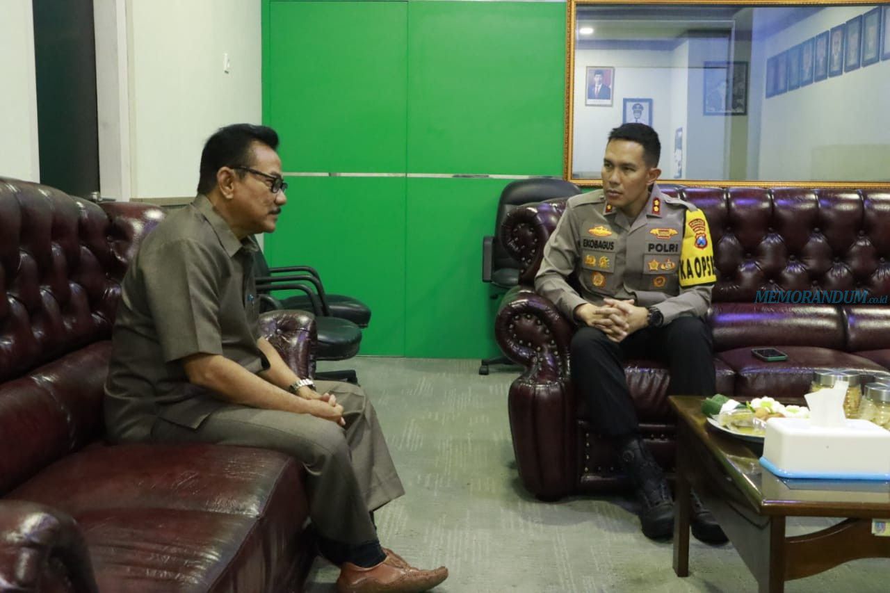 Jalin Sinergi, Kapolres Jombang Kunjungi Ketua DPRD